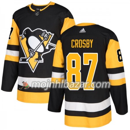 Dresovi Pittsburgh Penguins Sidney Crosby 87 Adidas 2017-2018 Crna Authentic - Muške